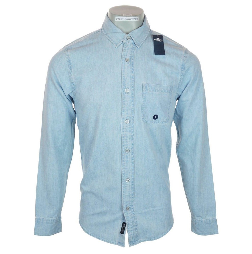 camisas hollister para hombre manga larga
