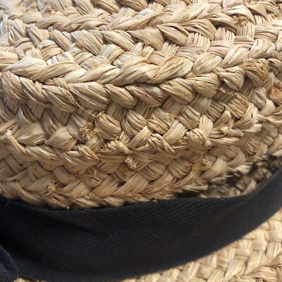 Helen Kaminski Classic Bretton Straw Hat
Summer Bow NWT Helen Kaminski Classic 5 Bretton Straw Hat Summer Bow Flower  main image 3