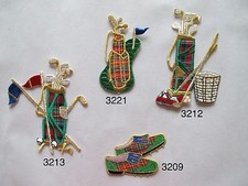 Golf Bag,Golf Club,Golf Shoe,Flag Embroidery Iron On Applique Patch