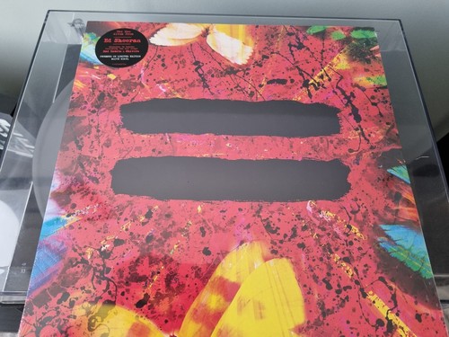 ED SHEERAN - EQUALS. LIMITED EDITION WHITE VINYL LP. NEW AND SEALED.
