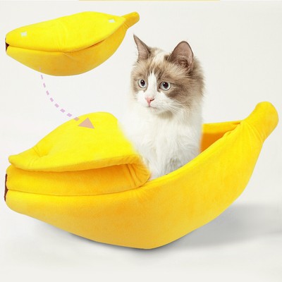 kitten banana