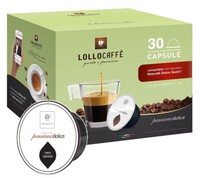 Lollo CaffÈ - Passionedolce Nero - Box 30 Dolce Gusto Kompatible Kapseln 7.5G