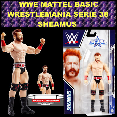 WWE MATTEL BASIC WRESTLEMANIA SERIE 38 SHEAMUS WRESTLING ACTION FIGUR ELITE RAW