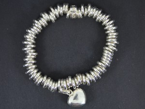 Links Of London Sweetie Charm Bracelet Sterling Silver Ladies 925 54 2g Er52 Ebay