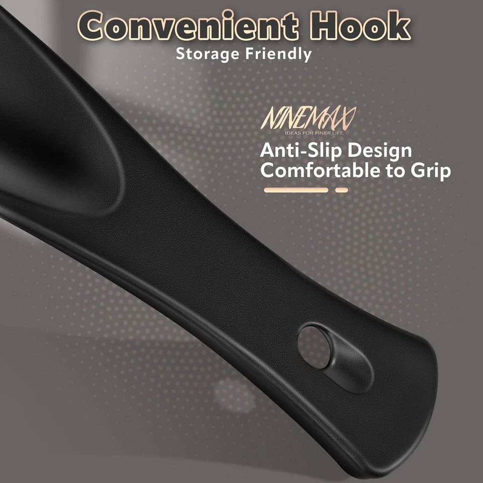 Plastic Shoe Horn 7.5Inch, Travel Shoe Horns Small Short Portable with Hook for - Image 4 of 4