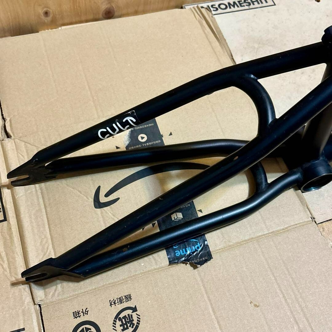 Cult Badboy V1 BMX Frame Set Black Cr-Mo 4130 Made in USA TT