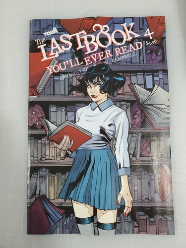 THE LAST BOOK YOU'LL EVER READ #4 Vault Comics VARIANT A, B or C BLACK BAGGED - Picture 6 of 9