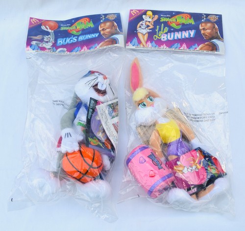 McDonald's - SPACE JAM TUNES SQUAD - Complete Set of 6 - Stuffed Toys - 1996 - Picture 7 of 10
