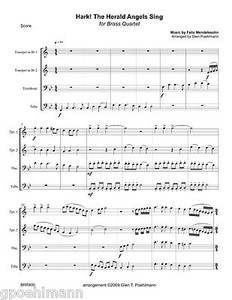 4 More Christmas Carols For Brass Quartet Sheet Music With Free U S Shipping Ebay