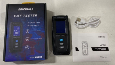 Erickhill Rechargeable EMF Tester Electromagnetic Radiation Tester RT ...