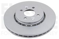 2X Eurobrake Bremsscheibe BelüFtet Ø280Mm FüR Renault Clio III BR0/1 CR0/1