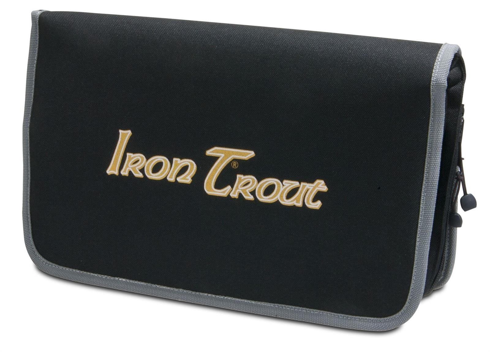 IRON TROUT Pouch Bag L Forellentasche 33x21x9cm Forellenangeln Vorfachtasche