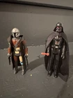 Star Wars Retro Collection Figures Loose Darth Vader And Mando