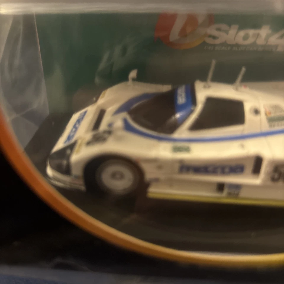 Kyosho DSlot43 Mazda 787 #56 1991 Lemans Body/Chassis Japan Sealed Slot Car - Image 3 of 4