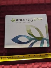 NEW Factory Sealed ANCESTRY DNA Activation Testing Kit Geneology Genetics Test