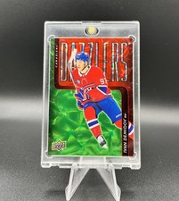 Ivan Demidov #DZ-18 Dazzlers Red Green 2025-26 UD Series 1 Hockey Holiday MTL RC