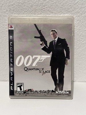 James Bond 007: Quantum of Solace PS3 (PlayStation 3, 2008) CIB W Manual TESTED