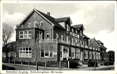 Postcard North Sea resort Langeoog East Frisia, Bodelschwinghhaus, Dept. Seer Boots - 4389032