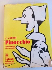 Collodi LE AVVENTURE DI PINOCCHIO - Giunti Bemporad Marzocco, 1971 -ill MUSSINO