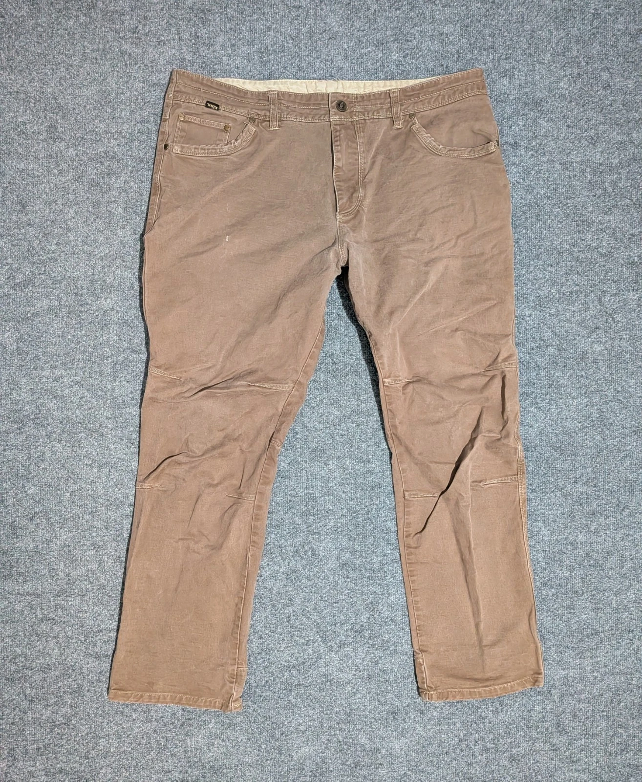 Kuhl Free Rydr Pants Mens Size 40x30 (38x28.5) Outdoor Hiking Brown