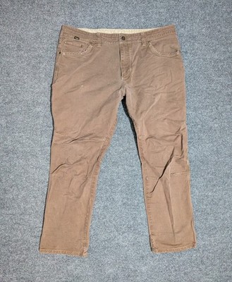 Kuhl Free Rydr Pants Mens Size 40x30 (38x28.5) Outdoor Hiking Brown
