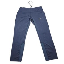 Medias cortas para mujer Nike Dri-Fit Epic para correr azules talla pequeña 938602-471