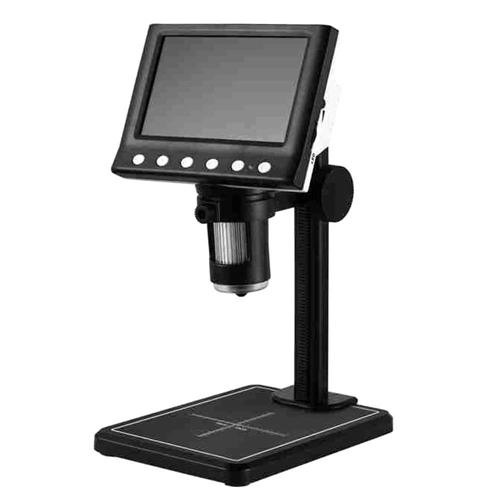 Microscope 4.3 Inch 1000X 960P Video Microscope for Adults Welding with 88028