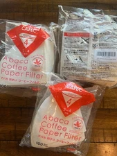 CAFEC Abaca 4 Cup Cone Paper Filter | V60 02