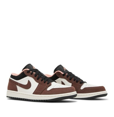 NWT Jordan 1 Low  Mocha Crimson  Size 15
