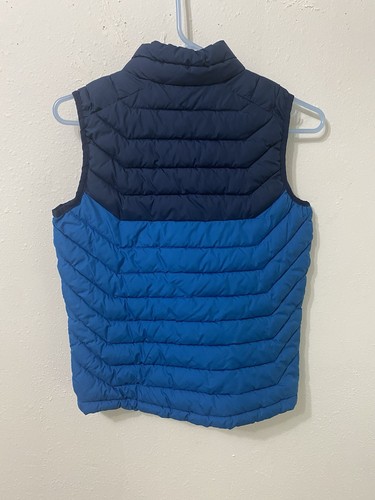 Columbia Omniheat Puffer Vest Youth M Blue - Picture 2 of 7