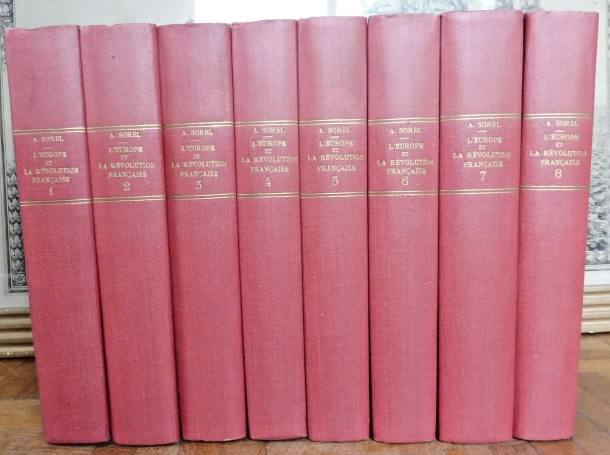 Livres anciens et de collection 1900 à 1960, sur la révolution française, en français