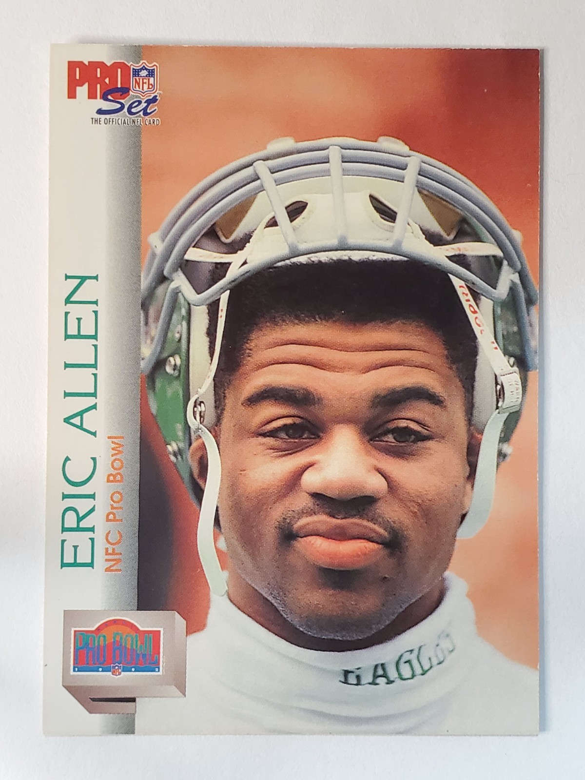 1992 Pro Set #402 Eric Allen PB ~ Philadelphia Eagles NFC PRO BOWL