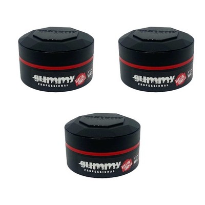 3x Gummy Professional Keratin Complex Styling Wax Ultra Hold 150ml