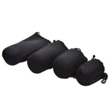 Neoprene Waterproof Soft Camera Lens Pouch Storage Bag Case Size- S M L XL F6