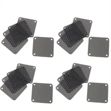 20PCS 40mm PVC Fan PC Dustproof Case Dust Filter Cuttable Computer Mesh Cover e