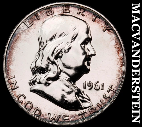 1961 Franklin Half Dollar- Silver Choice Gem Proof Luster #i2066