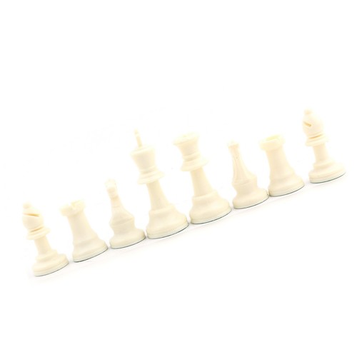 (Large-75mm) 32PCS Chess Pieces Plastic Chess Set Chess Pieces Only VT - Picture 13 of 22