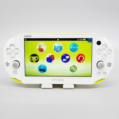 Sony Playstation PS Vita Lime Green White PCH-2000 ZA13 Console