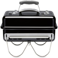 Barbecue charbon WEBER Go anywhere Black à poser 42 sm