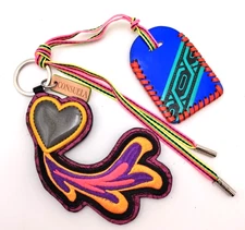 Consuela Emery Charm w/ Leather Luggage Tag