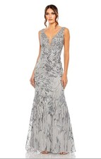 Mac Duggal dress size 8 charcoal