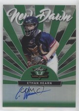 2019 Leaf Valiant New Dawn Green Prismatic 90/99 Ethan Hearn #ND-EH1 Auto 05r7