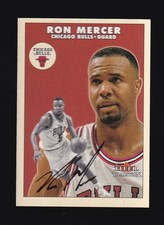 2000-01 Fleer Tradition Glossy Ron Mercer #77 Chicago Bulls