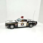 Vintage Bandai Japan Tin Litho 13" Ford High Way Patrol Police Car 1960s Rare