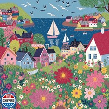 Naturelish Jigsaw Puzzles for Adults 1000 Pieces, Peaceful Art Pu