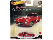 Hot Wheels Mercedes-Benz 300 SL #263 Red (Weathered) "Jay Leno’s Garage" Diecas