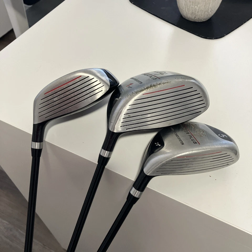 John Daly Driver 10.5 And 3 Wood And 5 Wood Set Graphite Regular Flex Shaft - Image 2 of 4