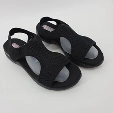 Skechers  Flex Appeal 2.0 Deja  Vu Sandals Black Size 7