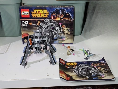 Lego Star Wars 75040 General Grievous' Wheel Bike Complete Original Box