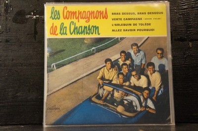 Les Compagnons De La Chanson - Bras Dessus, Bras Dessous  (7''EP)